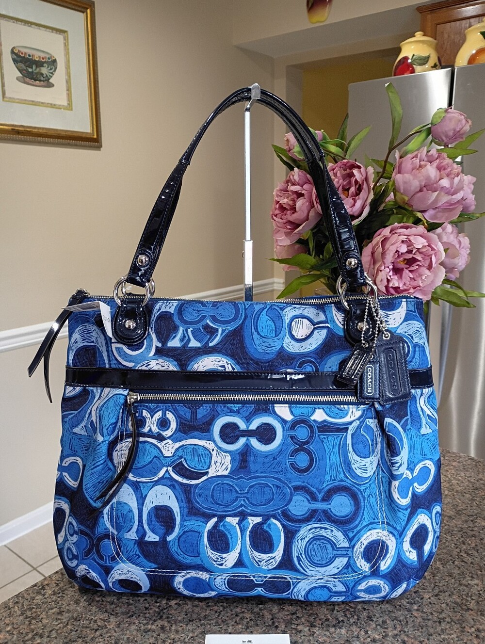 Coach Poppy Glam Blue